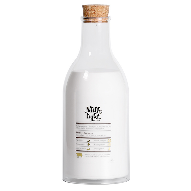 Yixiu milk bottle lamp detail image 1