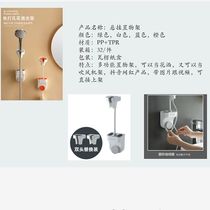 Bathroom washstand perforation-free hairdryer shelf wall-mounted