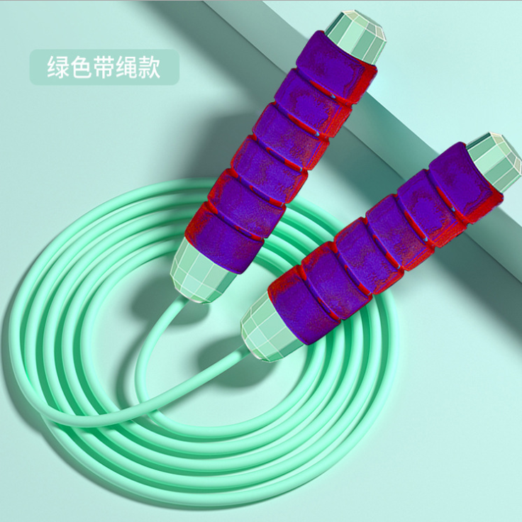 负重跳绳 马卡龙无线跳绳详情图5