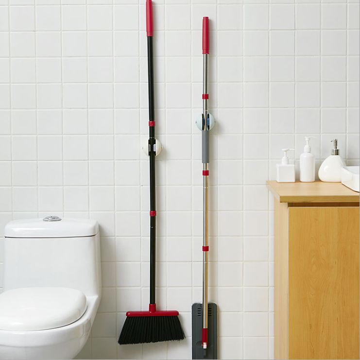 Wall-mounted bathroom hanger without drilling holes