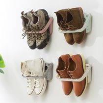 Wall-mounted shoe rack