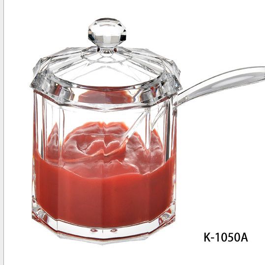 Acrylic clear seasoning jar