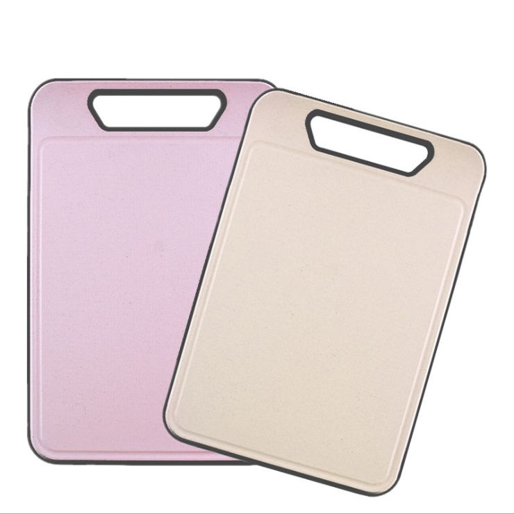 Wheat straw cutting board