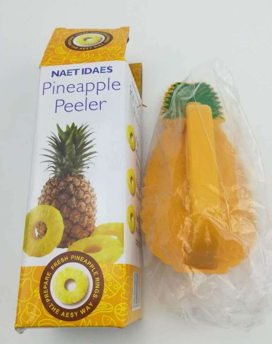 Pineapple cutter, pineapple knife, pineapple peeler, pineapple peeler detail image 1
