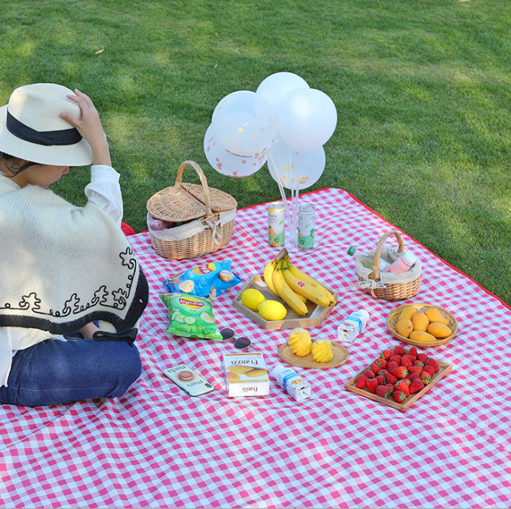 Outdoor picnic mat, Oxford cloth moisture-proof floor mat detail image 5