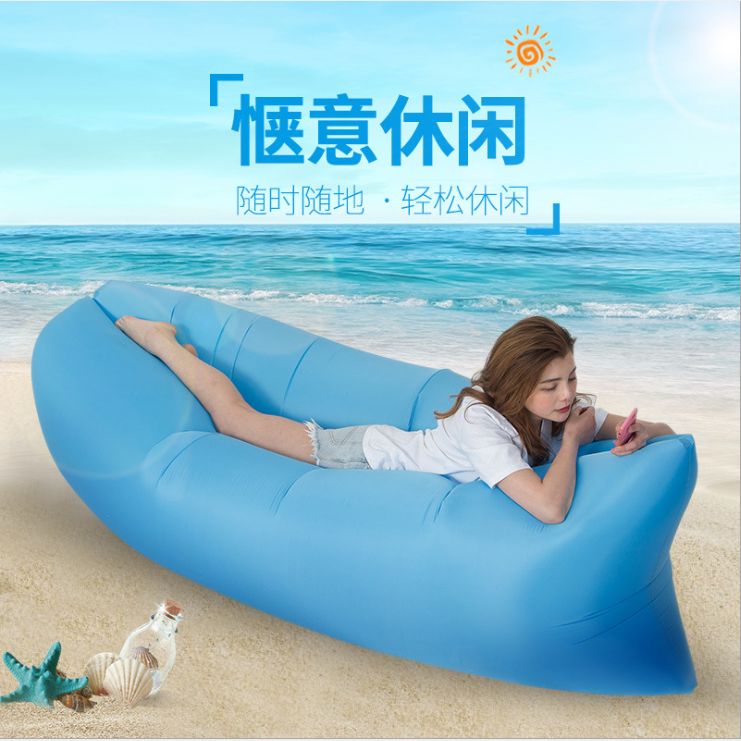 Portable sleeping bag foldable air sofabed