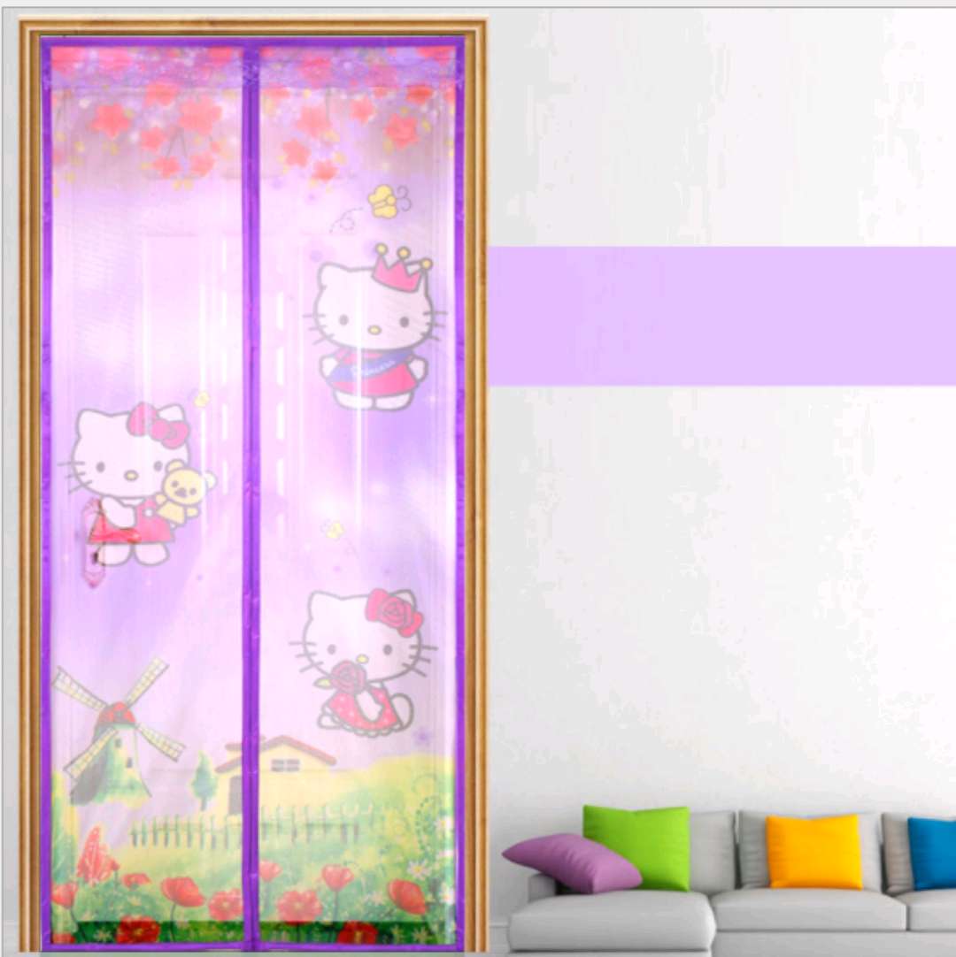 厂家直销 新款 磁性软纱门 纱窗 防蚊门帘 可订做细节图