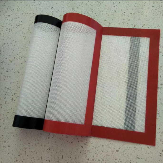 Food-grade platinum silicone fiberglass baking pad detail image 3