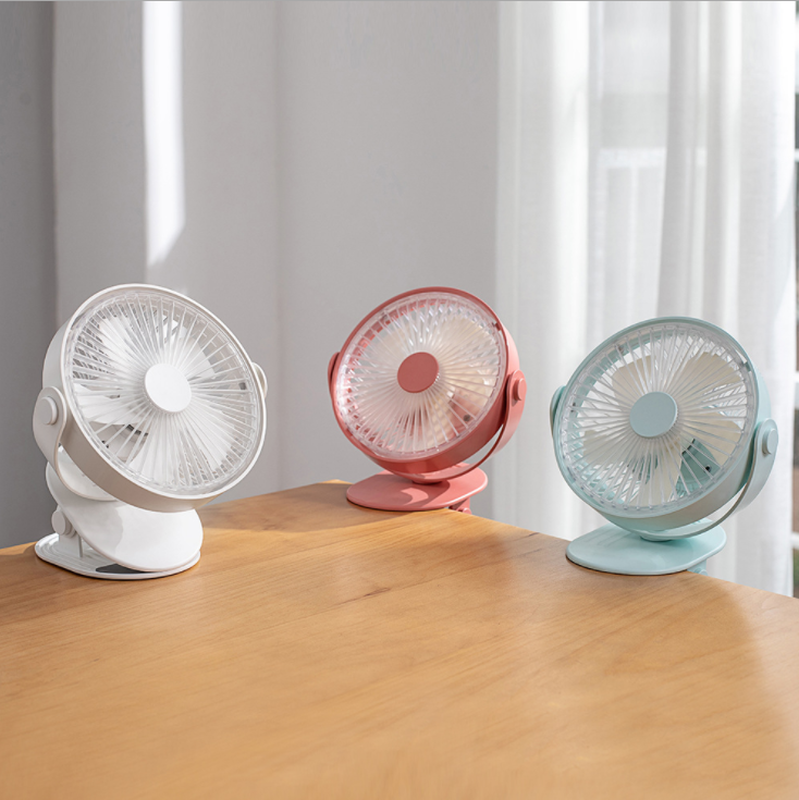 新款夹子风扇360度旋转充详情图5