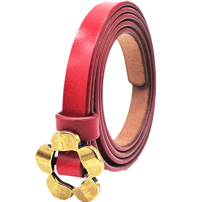 皮带女二层牛皮女士细带简约百搭真皮细腰带女款配服饰连衣裙Tide product详情图18