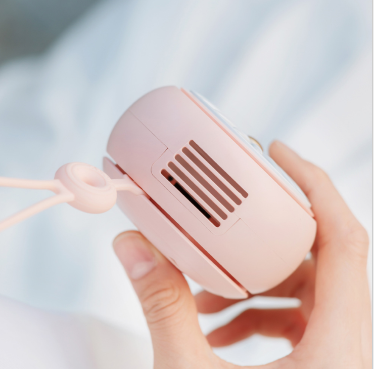 2021懒人挂脖风扇户外运功USB充电迷你便携式详情图5