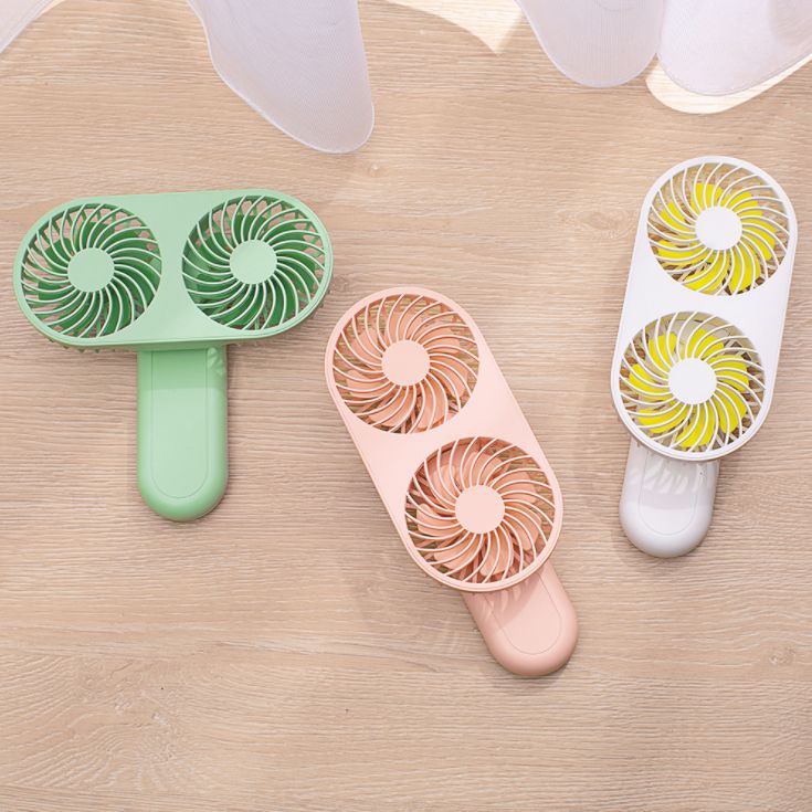 新品手持双头风扇