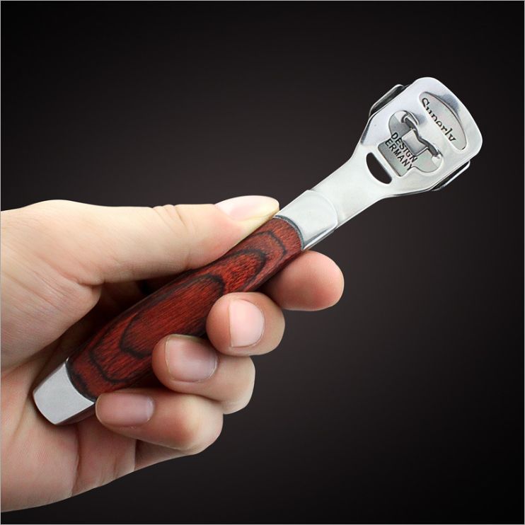 红木刮脚皮器 去死皮老茧修脚刀 脚刨刀厂家直销批发