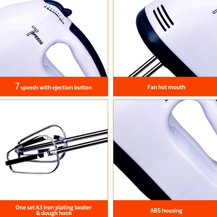 min MAX venta directa de fábrica casa mezclador multifuncional máquina de crema eléctrica batidora de huevos comercial comercio exterior HE133 Item Picture
