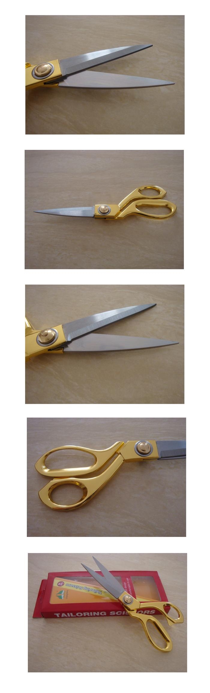 ك 36 مقص ذهبي مقص بقماش detail image 1