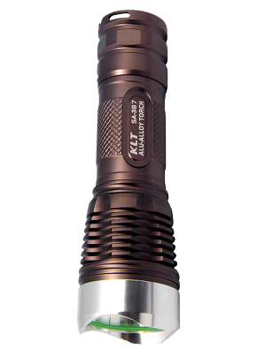Klt Led Flashlight Outdoor Long Shot Waterproof Large Capacity Battery details Picture