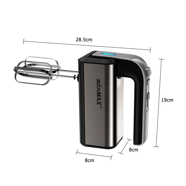 minMAX's new factory direct supply MNX-6958 household handheld electric egg beater, egg white and cream mixer Item Picture