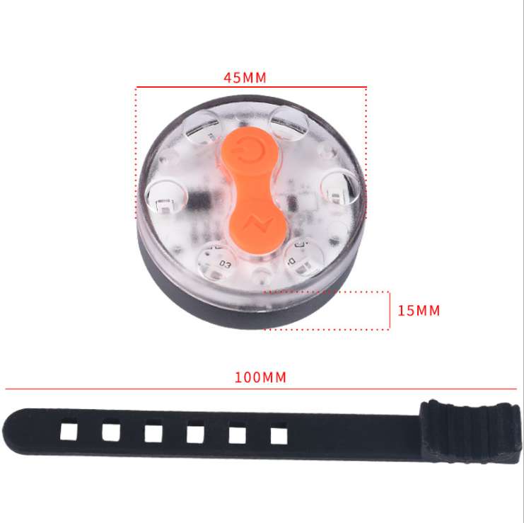 Bike Light Taillight Night Riding Warning Light Mountain Road Bike Backpack Portable Usb Charging Application Scenario