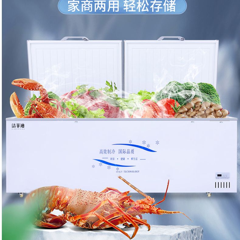 速冻卧式冰箱冷柜大冰柜