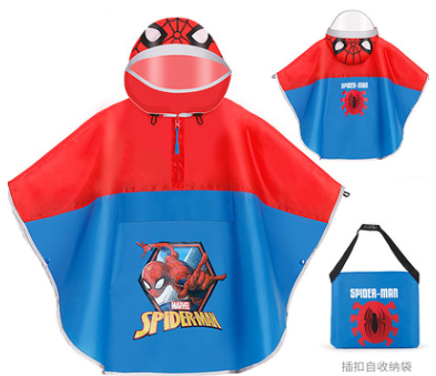 儿童斗篷式雨披详情图1