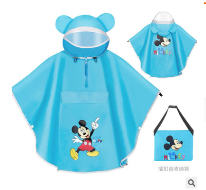 儿童斗篷式雨披详情图4