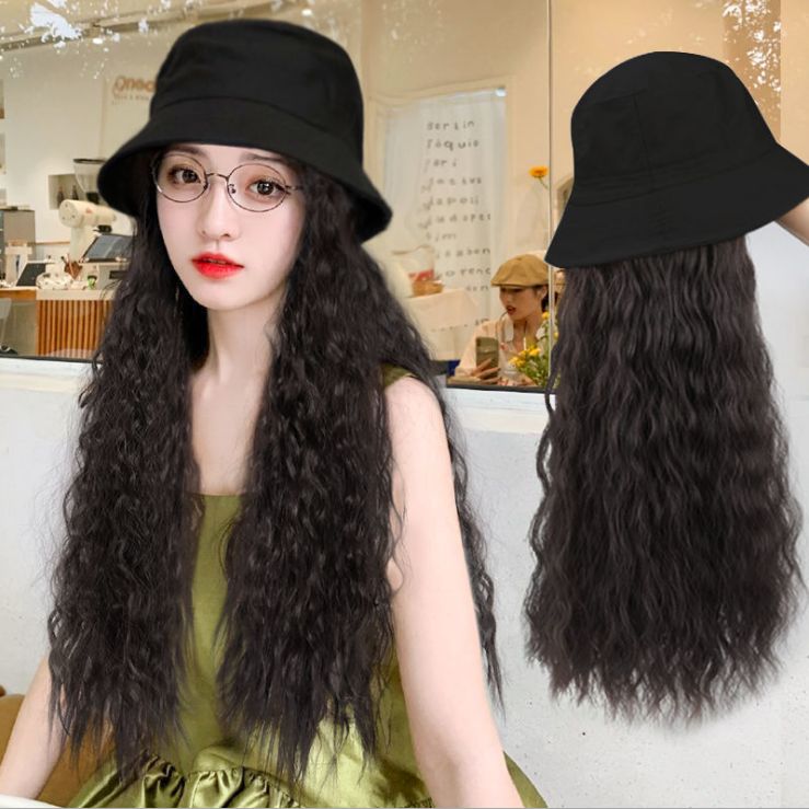 Fashion long curly hair