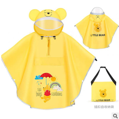 儿童斗篷式雨披详情图3
