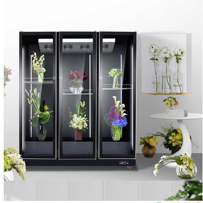 华尔鲜花柜冷藏保鲜展示柜花店风冷冰箱花束冷柜商用鲜花保鲜柜