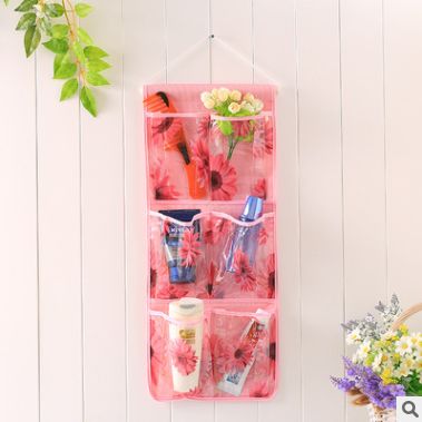 Multi-lattice pvc waterproof hanging bag cloth bag