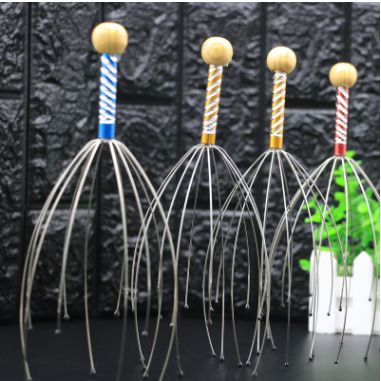Massage claw Magic Hair care comb on the top of the head, Soul extraction scalp metal claws