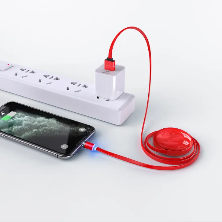 Magnetic adapter for mobile phone charging cable detail image 1
