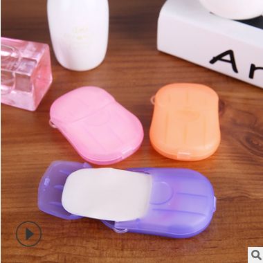 Portable hand soap flakes Small soap flakes Mini soap flakes paper