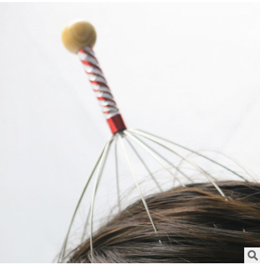 Massage claw Magic Hair care comb on the top of the head, Soul extraction scalp metal claws detail image 2