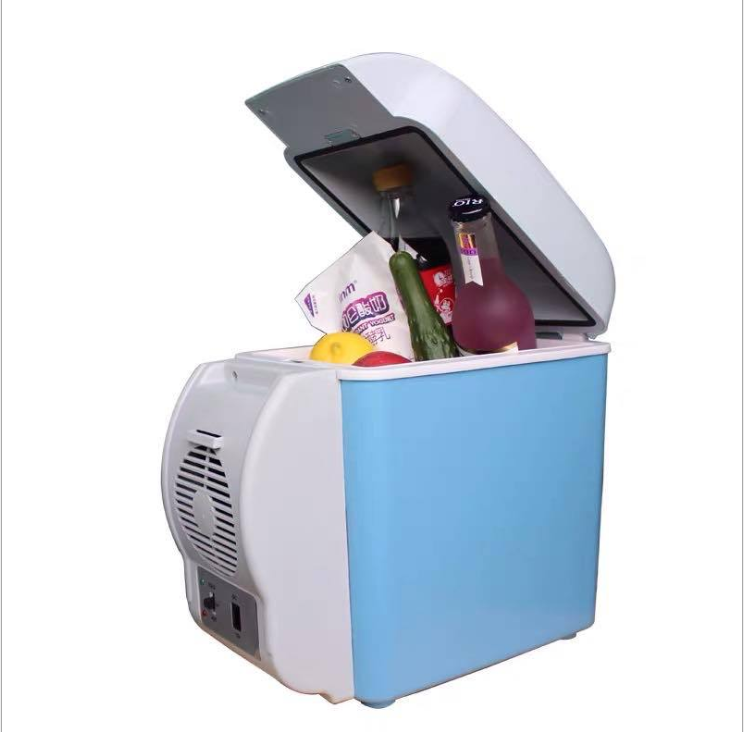 7.5L portable car refrigerator for both hot and cold use, a mini household car refrigerator detail image 1