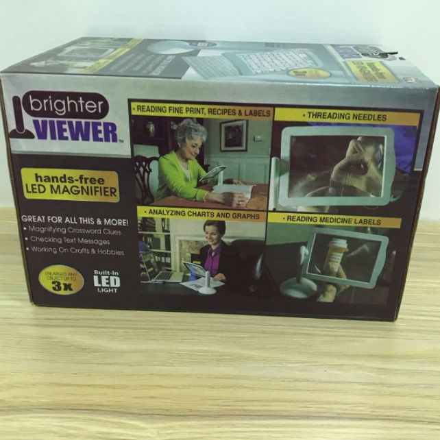 TV新款Brighter Viewer LED屏幕放大镜