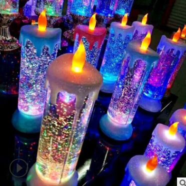 Colorful Christmas Eve light craft ornaments for birthday parties