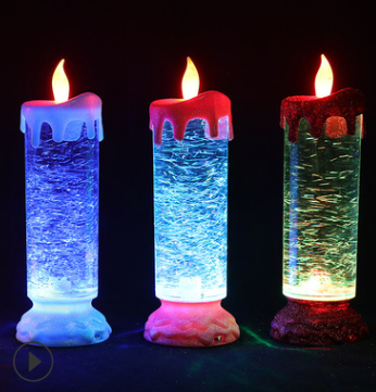 Colorful Christmas Eve light craft ornaments for birthday parties detail image 3