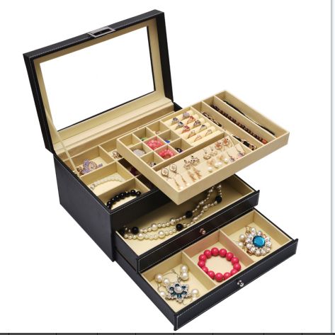 Jewelry box Jewelry storage box Earrings box Necklace box Ring box Jewelry box