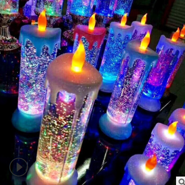 Colorful Christmas Eve light craft ornaments for birthday parties detail image 4