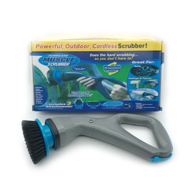 Multi-function electric tornado hurricane cleaning brush