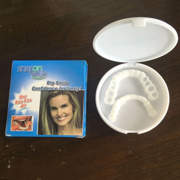 New dentures for adult upper teeth