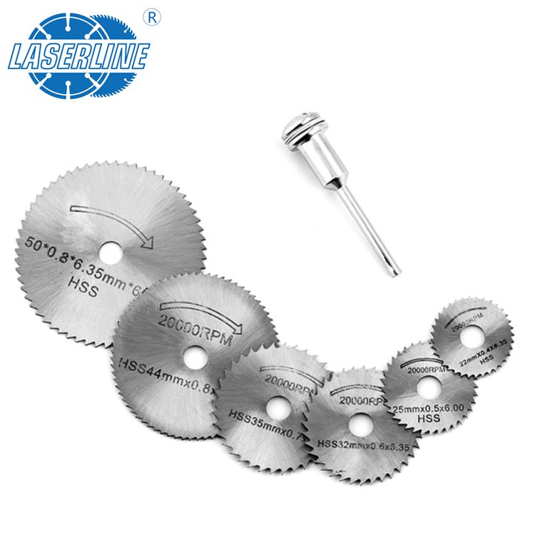 6pcs high-speed steel small saw blades details Picture