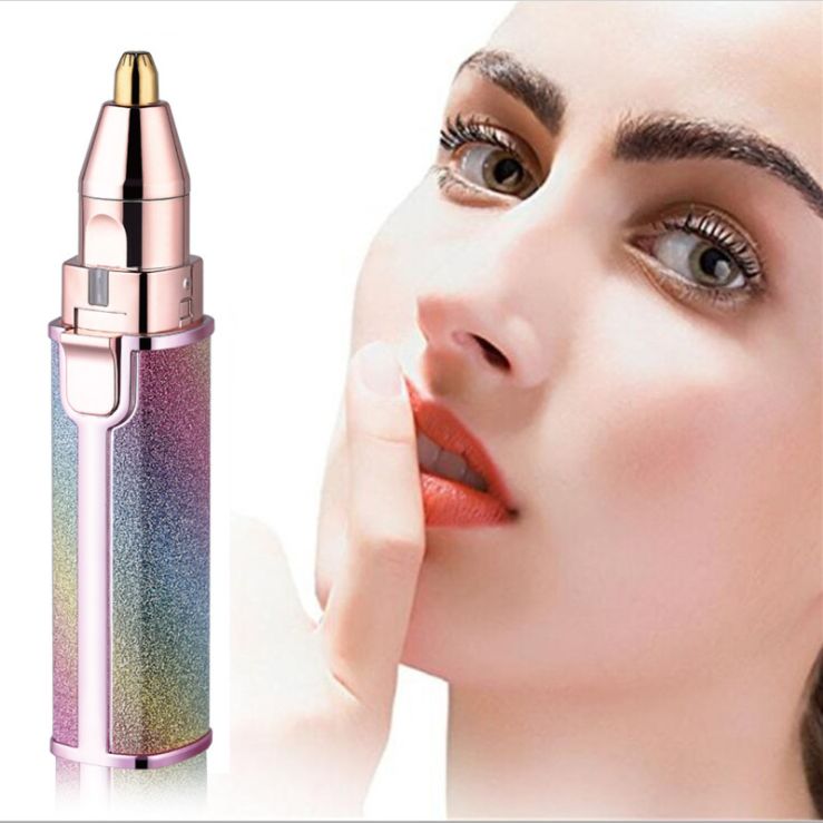 Electric eyebrow razor rechargeable hair remover