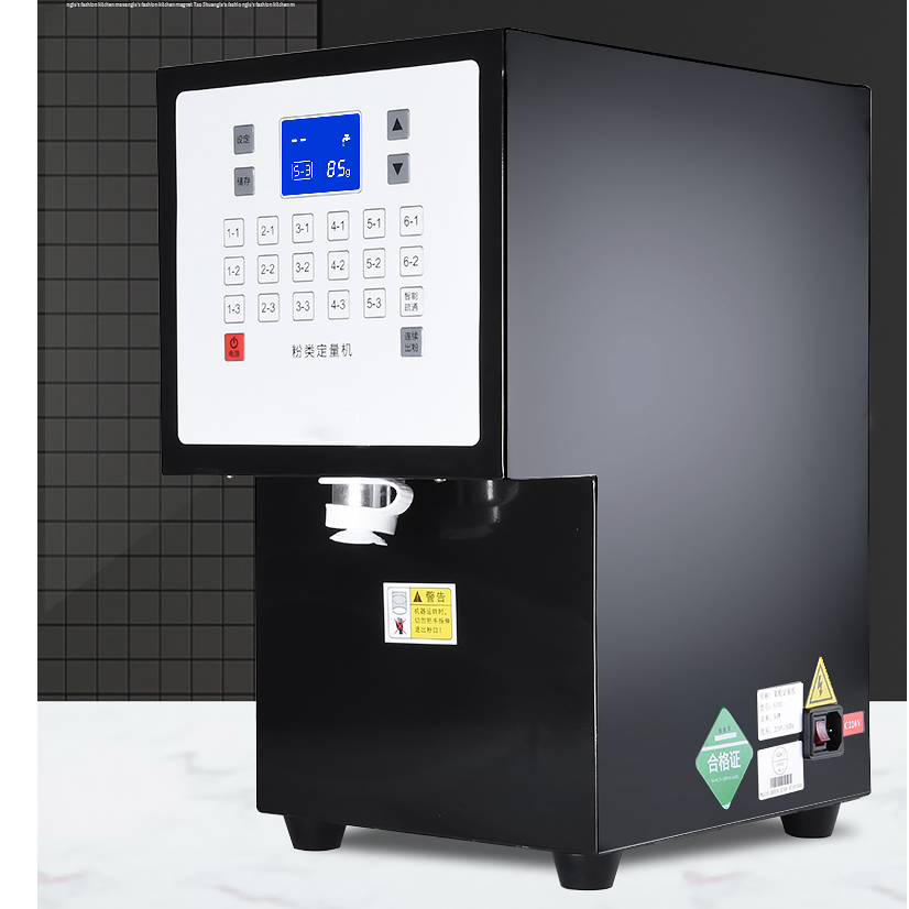 Snow Ice Spring fruit powder machine, fully automatic milk powder quantifier, milk powder quantifier, commercial powder fructose machine for milk tea shops detail image 1