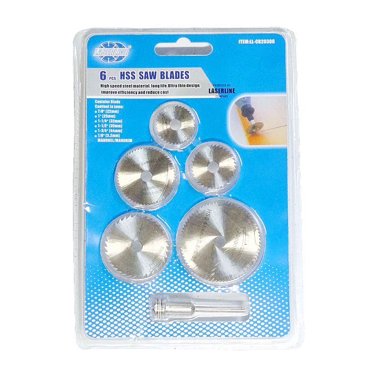 6pcs high-speed steel small saw blades