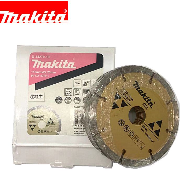 Genuine Makita diamond saw blade 115mm 10-piece color box set details Picture