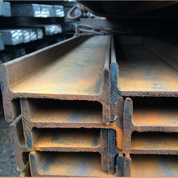 H-shaped steel, I-beam, steel beam, steel column, steel frame