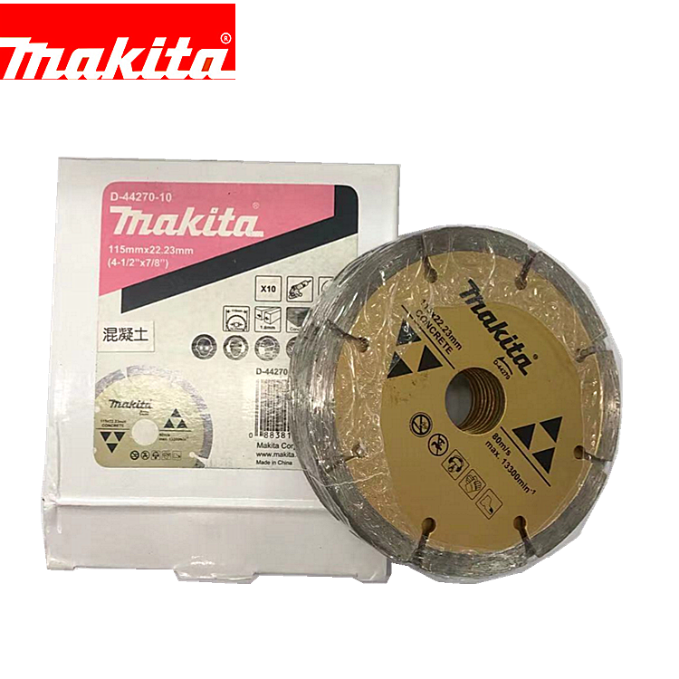 Genuine Makita diamond saw blade 115mm 10-piece color box set detail image 4