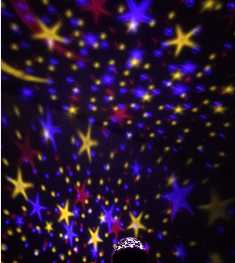 爆款led旋转梦幻星空灯usb星空投影灯卧室3d小夜灯满天星投影仪详情图5