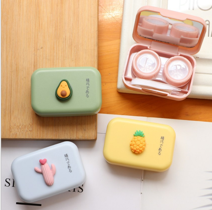 Korean-style simple contact lens case detail image 4